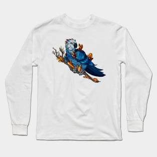 Spix Macaw & Citrine Long Sleeve T-Shirt